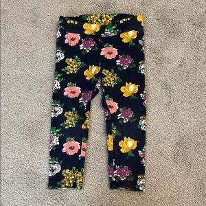 Janie and Jack Floral Leggings